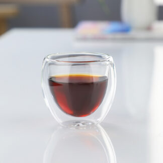 Thickened Clear Glass Double Wall Cups Tea Latte Cappuccino Espresso Mugs Insulated Layer Coffee Cup